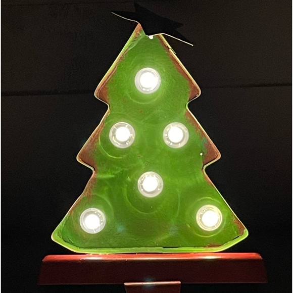 Marquee LED Tree Stocking Holder - Picture 1 of 7